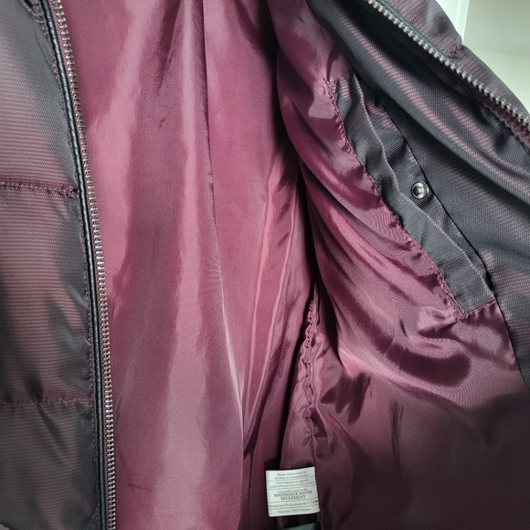 Guess Full Zip Puffer Jacket Coat - Picture 11 of 13